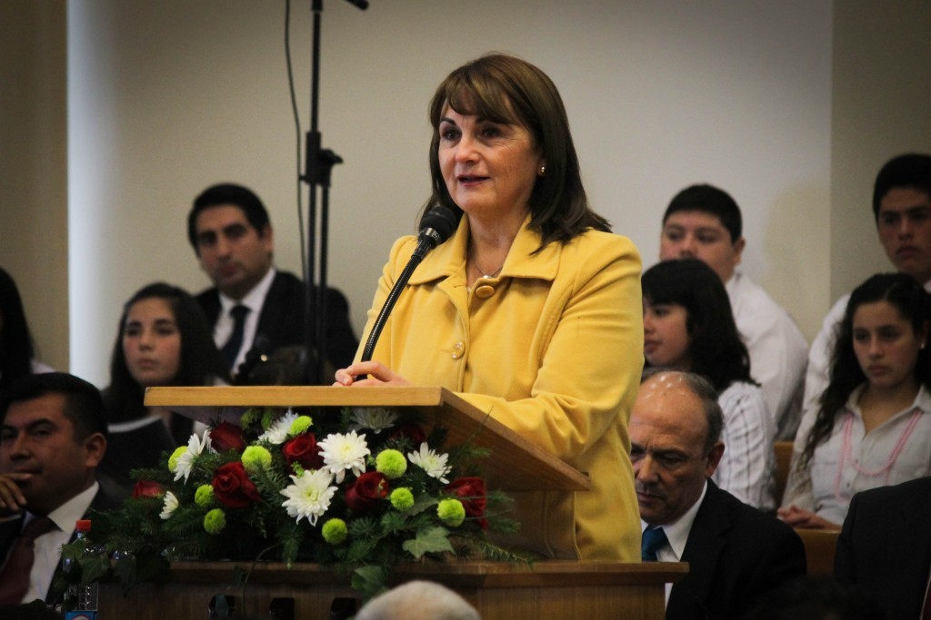 Rosa de Loyola, esposa del último Presidente del Distrito Talagante.