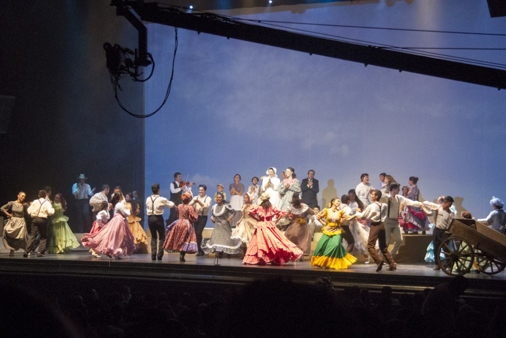 Un Legado de Fe y Sacrificio, evento cultural por la rededicación del Templo de la Ciudad de México en el teatro Metropolitan. México, D.F., 2015