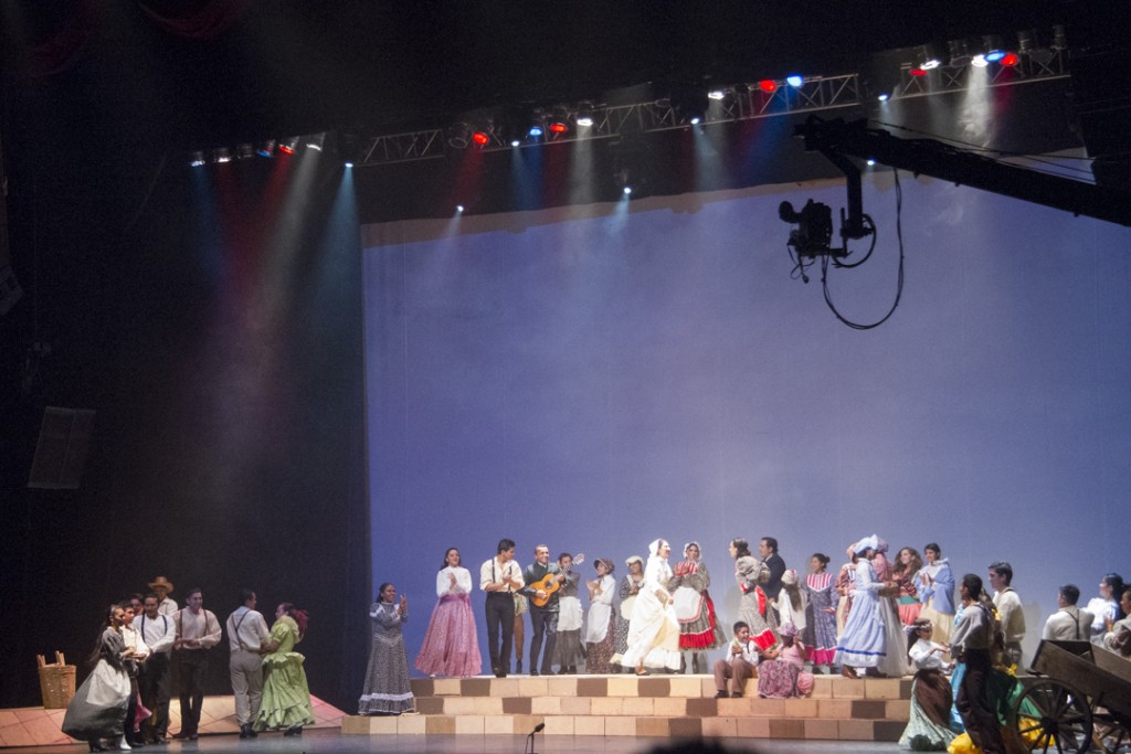 Un Legado de Fe y Sacrificio, evento cultural por la rededicación del Templo de la Ciudad de México en el teatro Metropolitan. México, D.F., 2015