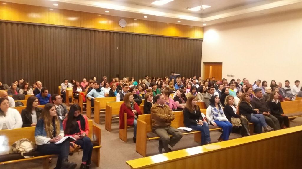 Conferencia de adultos solteros en Los Ángeles, Chile. | Gentileza de Kemish Mitrael.