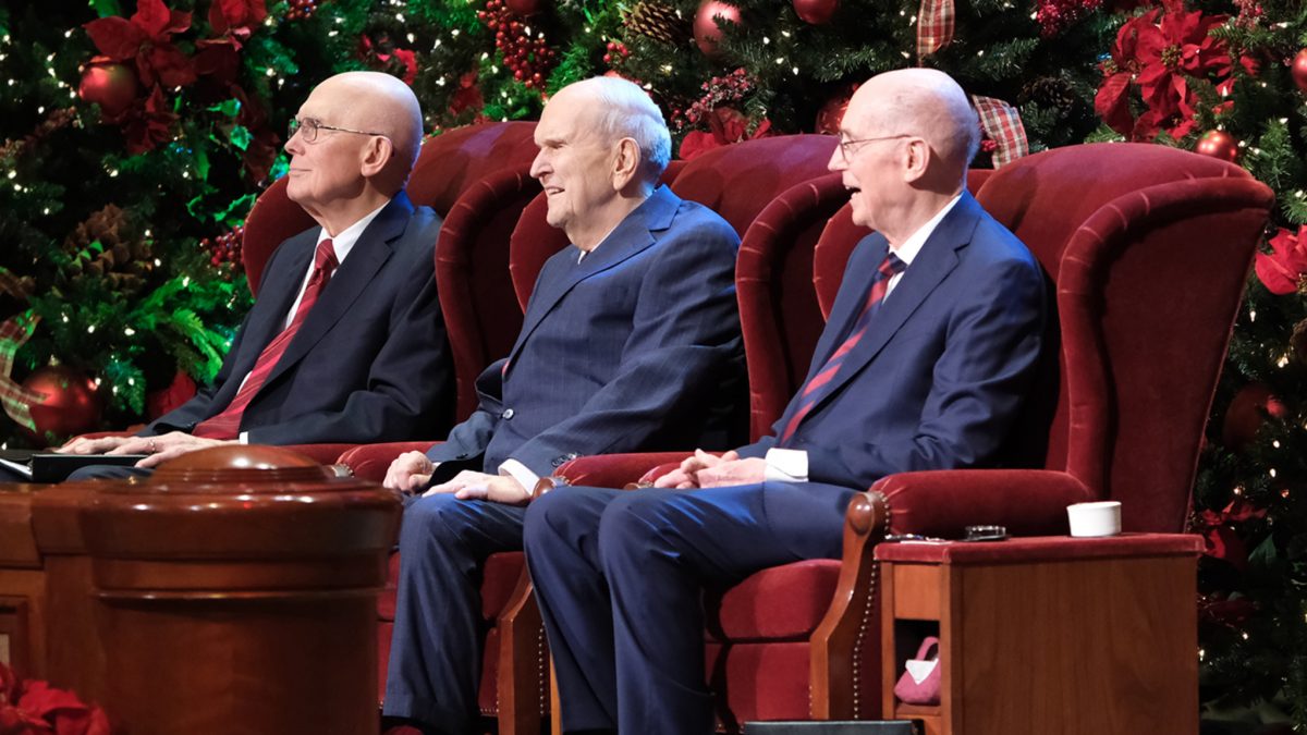 Primera Presidencia de la Iglesia de Jesucristo envía mensaje de Navidad